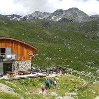 Die CAF-Hütte Fond d'Aussois, Parc national de la Vanoise