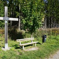 Wegkreuz zu Maria Buch am Benediktweg