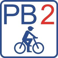 Routenschild Beke-Lippe-Runde (PB 2) 