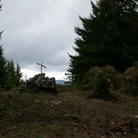 unerwartet... ein kleines Kreuz am Hocheck