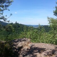 Aussicht vom Slevogfels