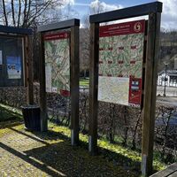 Wanderportal und Wanderparkplatz Fleckenberg Schützenhalle