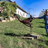 Liebevoll ist der Weg gestaltet