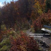 Rastbankerl und Jägerhochstand