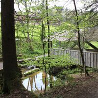 Grillstelle beim Badeweiher