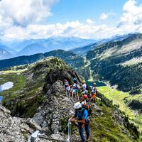 Klettersteig und Lagorai See