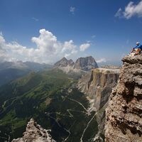 Passo Pordoi - Sass Pordoi ©Archivio APT Val di Fassa