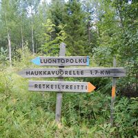 Haukkavuoren Naturlehrpfad
