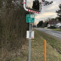 Kreuzung Radweg