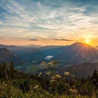Ausblick von der Mariazeller Bürgeralpe