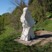 Skulptur "Wanderer"