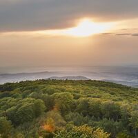 Blick von der Troppbergwarte