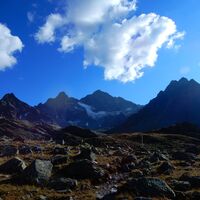 Jamtalhütte - Bielerhöhe/Silvrettastausee - Saarbrücker Hütte