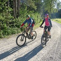 Radler im Fußbergmoos