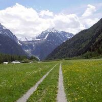 Wiese bei Casaccia