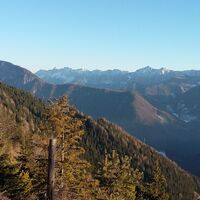 Aussicht Richtung Ferlacher Horn und Koschuta