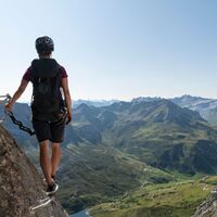 Panorama Klettersteig Partnunblick