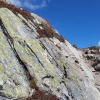 Weiß/Rot/Weiß Wegemarkierung