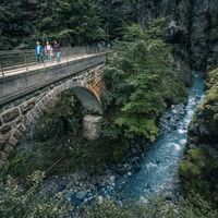 Eingang zur Taminaschlucht