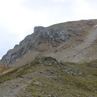 der letzte Anstieg zum Gipfel