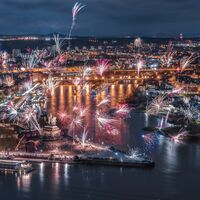 Silvester in Koblenz