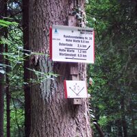 Salzgitter Höhenzug, Wanderweg 30 Spitzkehre