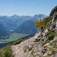 Blick ins Tannheimer Tal