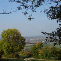 Vor Lautern Blick ins Tal