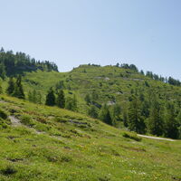 Rückblick zur Einsattelung