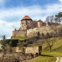 Die westliche Bastion der Burg Esztergom