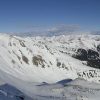 Panorama vom Eiskarspitz bis zum Rosenkogel
