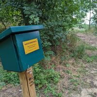 Stempelkasten der Harzer Wandernadel / Altenburgwarte