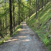 Parken in Richtung Blegier