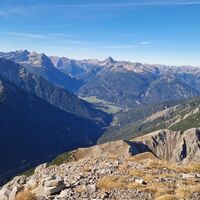 Gipfelfoto Richtung Lechtal / Stanzach