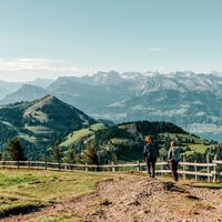 Auf der Rigi unterwegs