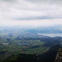Ausblick auf Stockhorn - Wasserscheide-Stockhorn