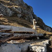 Bank auf dem Touristensteig