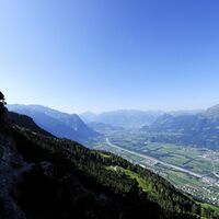 Blick auf das Rheintal vom Fürstensteig