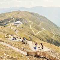Goldener-Mann-Weg auf dem Fisser Joch