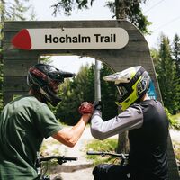 Start des Hochalm Trails