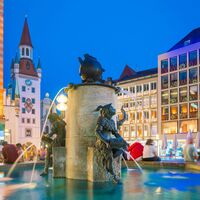 Altes Rathaus am Marienplatz in München
