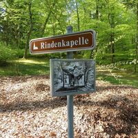 Tafel bei Rindenkapelle