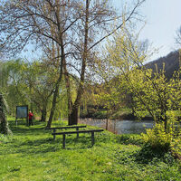 Werra-Bootsanlegestelle am Anger Ebenshausen