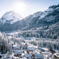 Canazei - Alba ©Archivio APT Val di Fassa