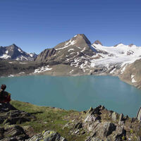 Griespass mit Blick aufs Blinnenhorn