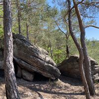 Felsen am Leininger Burgenweg