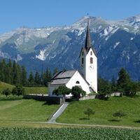 Die Kirche von Versam