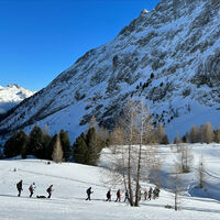 Schneeschuhweg Ciampac ©Archivio FUNIVIA CIAMPAC E CONTRIN S.p.A.