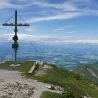 Gipfelkreuz des Hochobir