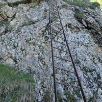 Aufstieg am AV Steig